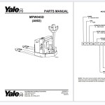 Yale Forklift 45 GB PDF Parts Manual