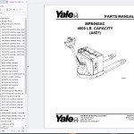 Yale Forklift 45 GB PDF Parts Manual