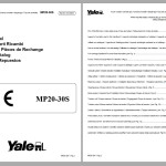 Yale Forklift 612 MB PDF Collection Model Parts Manual
