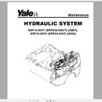 Yale Forklift 9.17 GB Service Manual Update 10.2018