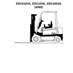 Yale A969 ERC030VA ERC35VA ERC040VA Parts Catalog 550025805 02-2024