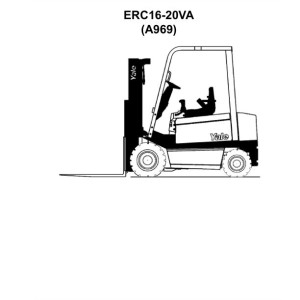 Yale A969E ERC16VA ERC18VA ERC20VA Parts Catalog 550025808 04-2024