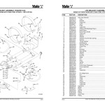 Yale D875 GP040VX to GDP070VX Parts Catalog 550109075 02-2024
