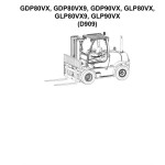 Yale D909E GDP80VX GDP80VX9 GDP90VX GLP80VX GLP80VX9 GLP90VX Parts Catalog 550230027 05-2024