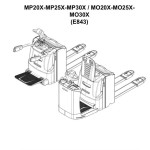 Yale E843E MP20X MP25X MP30X MO20X MO25X MO30X Parts Catalog 550207858 05-2024