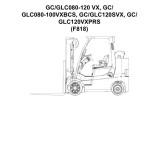 Yale F818 GC080VX to GLC120VXPRS Parts Catalog 550064298 02-2024
