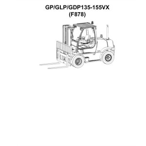 Yale F878 GP135VX to GDP155VX Parts Catalog 550131829 02-2024