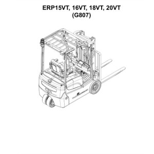 Yale G807E ERP15VT ERP16VT ERP18VT ERP20VT Parts Catalog 524308696 04-2024