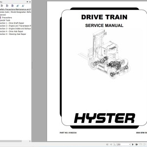 Hyster H10XD6 H12XD6 H14XD6 H16XD6 H16XDS12 (A2B0) Service Manual 2025