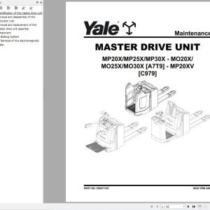 Yale MP20X MP25X MP30X MO20X MO25X MO30X (A7T9) Service Manual 2024