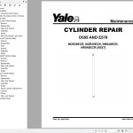 Yale NDR030ECR NDR035ECR NR040ECR NR045ECR (A927) Service Manual