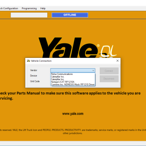 Yale PC Service Tool v5.3 Program