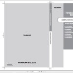 Yanmar 3TNV82A to 4TNV106T Electronic Control Troubleshooting Manual 0DTNV-G00600