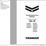 Yanmar 3TNV88C to 4TNV98CT Troubleshooting Manual ODTN4-EN00