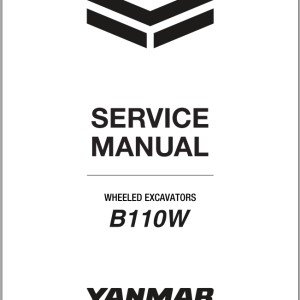 Yanmar B110W Stage 5 Service Manual EN 2022 MMC31ENMA00100