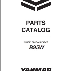 Yanmar B95W Parts Catalog CPB67ENMA00200 EU V2 2020 2021