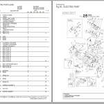 Yanmar C20R C25W C30R Parts Manual OCK30-G27103