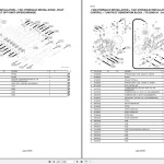 Yanmar SV120 Parts Catalog 5780400214