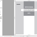 Yanmar ViO80 Diagrams and Service Manual 0BKB3-G80002